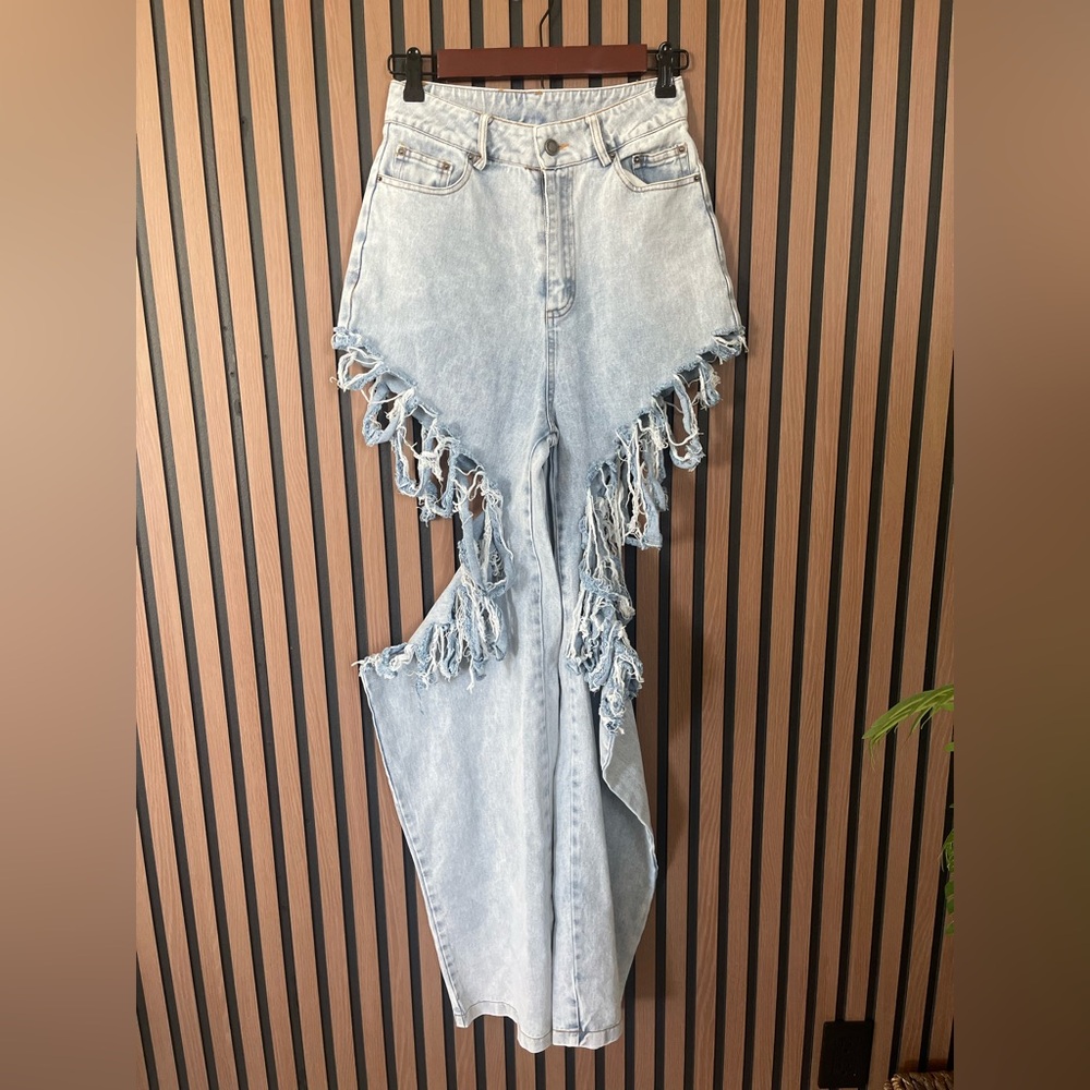 Rehab Lab Distressed star Jeans